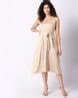 Buy Beige Dresses & Jumpsuits for Women by FABALLEY Online | Ajio.com