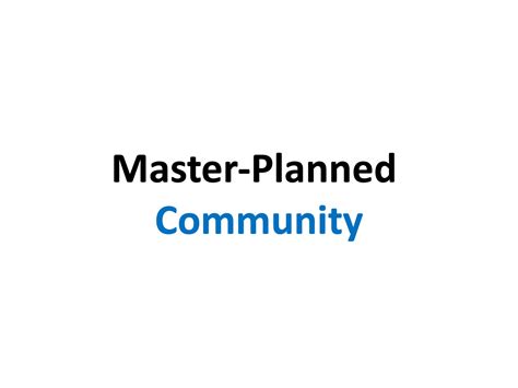 Master Plan Community Logo 的图像结果