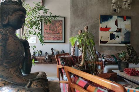 In this eclectic Mumbai apartment, 7-feet trees grow tall and proud ...