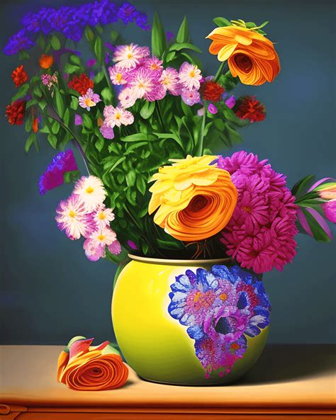 Flowers Still Life · Creative Fabrica