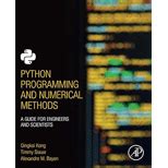Image result for Python Programming and Numerical Methods