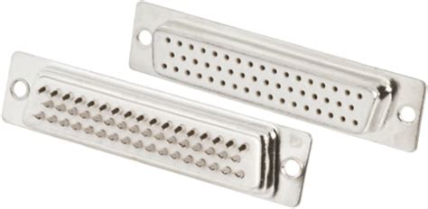 RS PRO | RS PRO 50 Way Panel Mount D-sub Connector Socket, 2.77mm Pitch ...