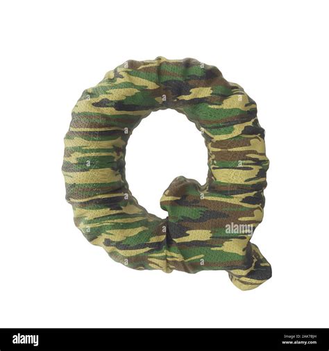 Camouflage english alphabets font texture - 3D Render Image Stock Photo - Alamy