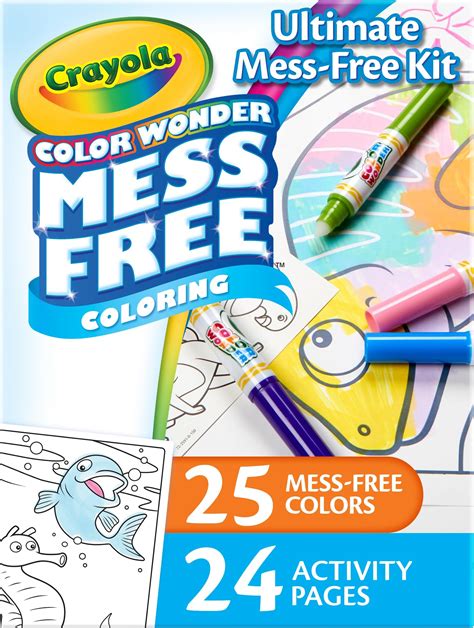Mess Free Marker Coloring Book
