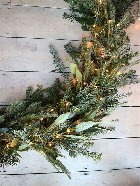 2LG Studio » How to make a giant wreath | Large christmas wreath ...