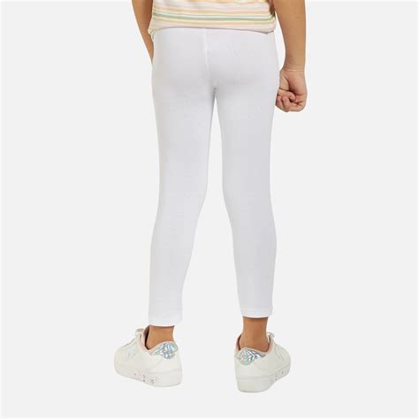 Buy Juniors Solid Leggings with Elasticated Waistband - Set of 2 from ...