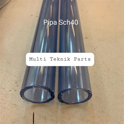 Jual Pipa pvc clear / Pipa pvc bening 1/2 inch / Pipa Transparan ...