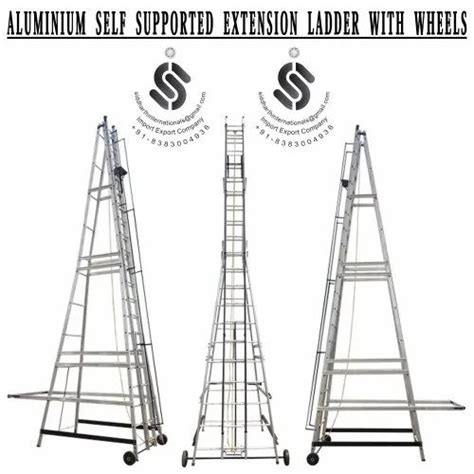 Aluminium Self Supporting Extension Ladder - 35 Ft Aluminium Self ...