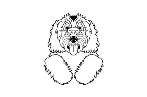 Image result for Cockapoo Dog Single Line Drawing