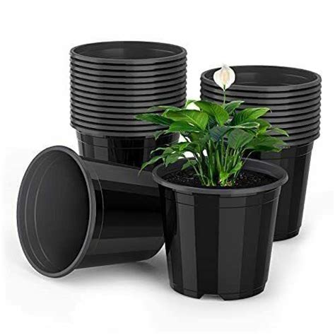 RADHA KRISHNA AGRICULTURE®️ Plastic Nursery Seedlings Pots (10 Pcs, 5 ...
