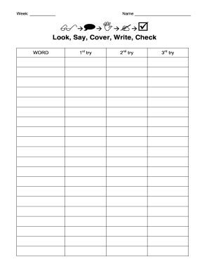 Spelling Practice Worksheets Pdf 2020-2026 - Fill and Sign Printable ...
