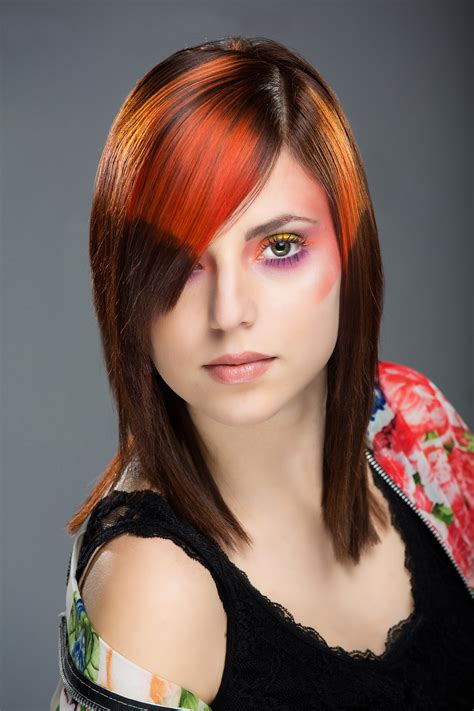 Black And Red Hairstyles For Long Hair