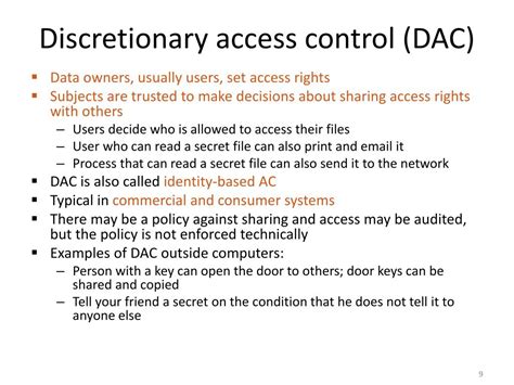 Discretionary Access Control Examples 的图像结果
