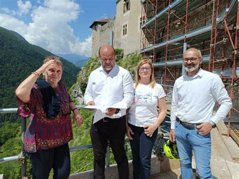 Castel Stenico tra fine lavori e nuovi progetti - UnserTirol24