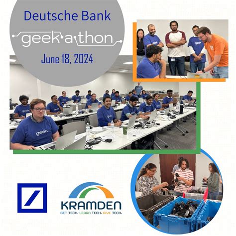 Kramden Institute on LinkedIn: #volunteer #givetech #gettech #geekathon