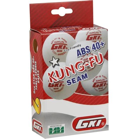 GKI Kung-Fu 1 Star Table Tennis Ball (Pack of 3) – Sportswing.in