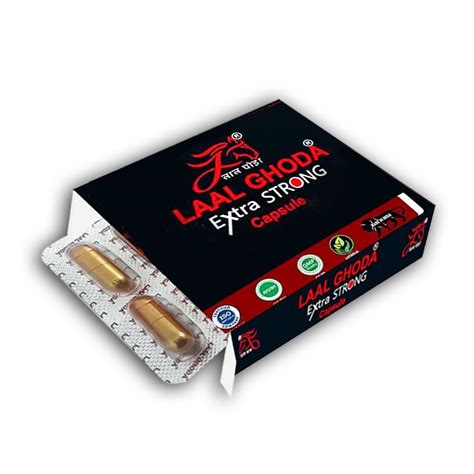 Buy AYURVEDIC CAPSULE FOR MEN/LAAL GHODA EXTRA STRONG HERBAL CAPSULE ...