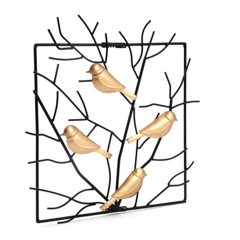 Buy Iliano Metal Bird on Branch Wall Accent from Home Centre at just ...