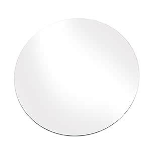 SSWBasics Glass Round Clothing Rack Topper (30ââ‚¬Â Diameter Tempered ...