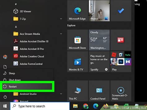 Close Dialog Box Open 的图像结果