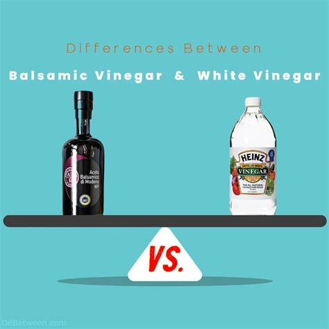Balsamic vs White Vinegar: Flavorful Contrasts