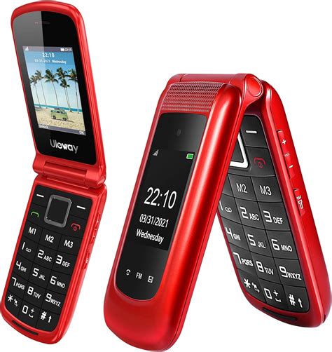 Uleway Unlocked Flip Phone 3G Dual Screen SOS Big India | Ubuy