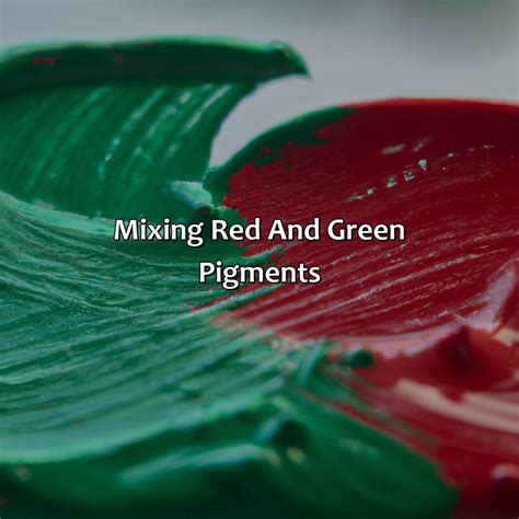 Red And Green Mixed Makes What Color - colorscombo.com