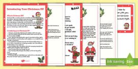 A Letter From Santa - Christmas - F-6 - Parents