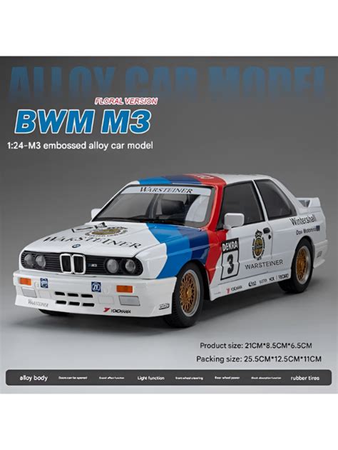 BMW E30 M3 DTM Race Car Diecast Model | Warsteiner Livery 1:24 Scale ...