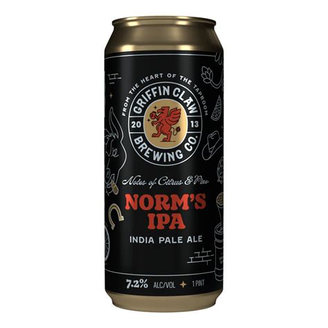 Norm’s Raggedy IPA | Griffin Claw Brewing Company