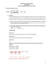 Net Present Value Example Problems 的图像结果