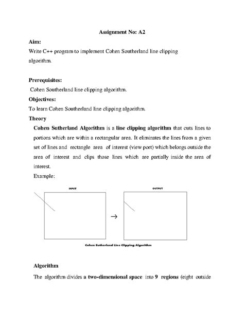 CG A2 - computer graphics SE - Assignment No: A Aim: Write C++ program ...
