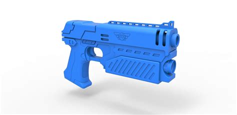 Lawgiver Mk2 from the movie Judge Dredd 1995 3D model | CGTrader