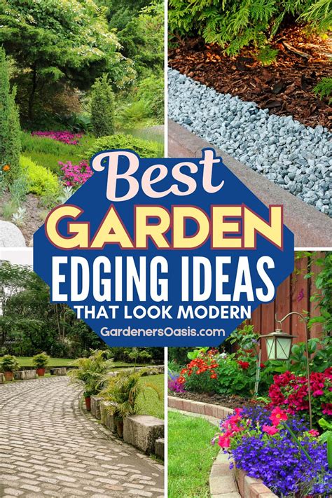 22+ Garden Edging Ideas for Flower Beds