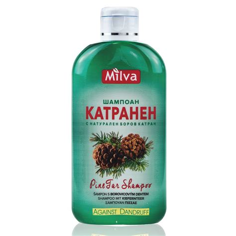 Buy Milva Pine Tar Shampoo for Seborrheic Dermatitis - 200ml Natural ...