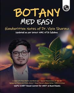 Physics Wallah PW Botany Med Easy Dr. Vipin Sharma Handwritten Notes ...