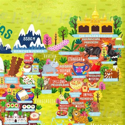 India Language Map Poster 的图像结果