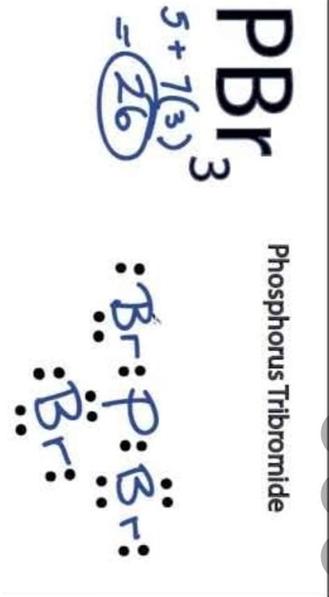 Draw the lewis structure of PBr3 NO2-1