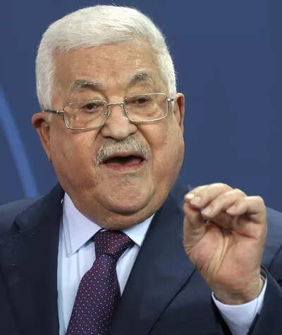 Berlin police probe Abbas over Holocaust comments - Times of India