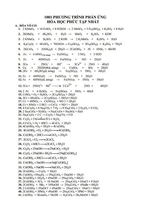 Công Thức Viết Phương Trình Hóa Học: Hướng Dẫn Chi Tiết và Ví Dụ Minh Họa