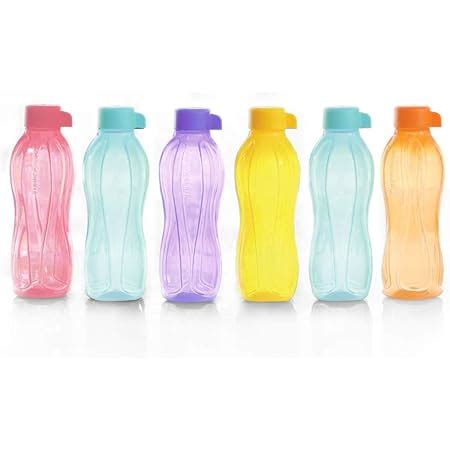 Tupperware Aquasafe 500ml Bottle, Plastic, 4 Pieces : Amazon.in: Home ...