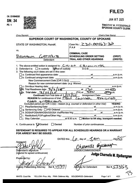 Spokane County Court Viewer