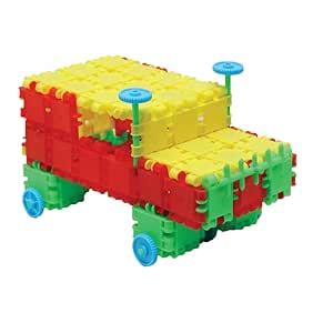 Buy Creative Assembly Blocks Set of 120Pcs, Construction Toys for 3 ...