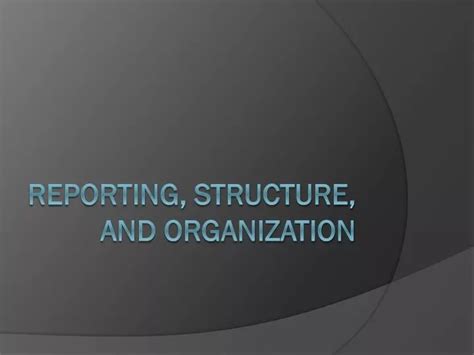 Image result for Management Reporting Structure