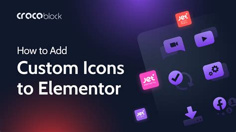 Image result for Adding Custom Icons Elementor