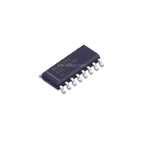 MAX232 10PCS MAX232CWE+T Interface IC Transceiver Full RS232 16SOIC ...