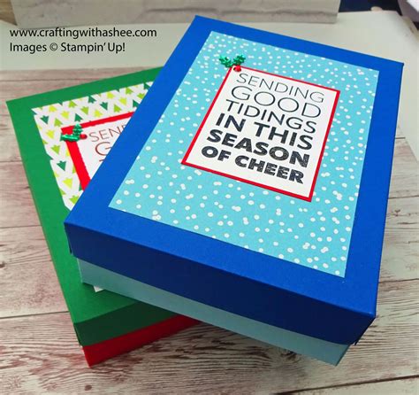 How to Make a Greeting Card Storage Box – Crafting with Ashee ...
