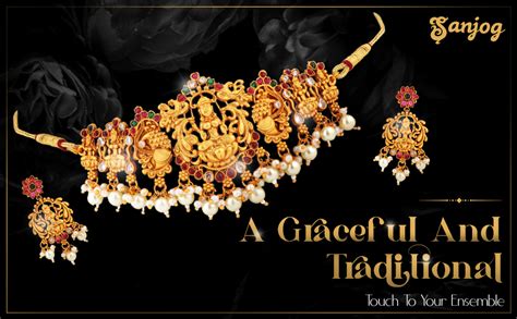 Buy sanjog Traditional Multi-Color White Drop Pearls Rajputi Choker ...