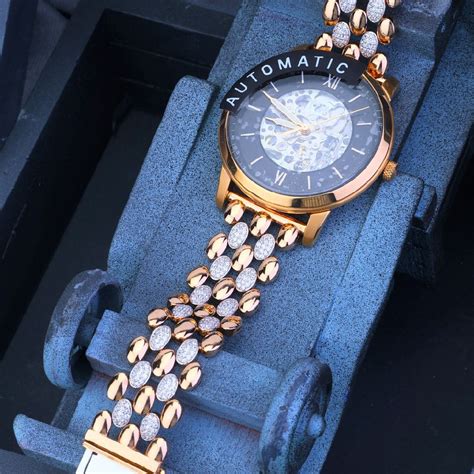 Buy quality New Unique Design Rose Gold Watch in Ahmedabad
