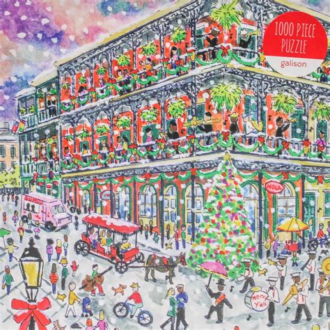 Buy Galison Michael Storrings Christmas in New Orleans 1000 Piece ...
